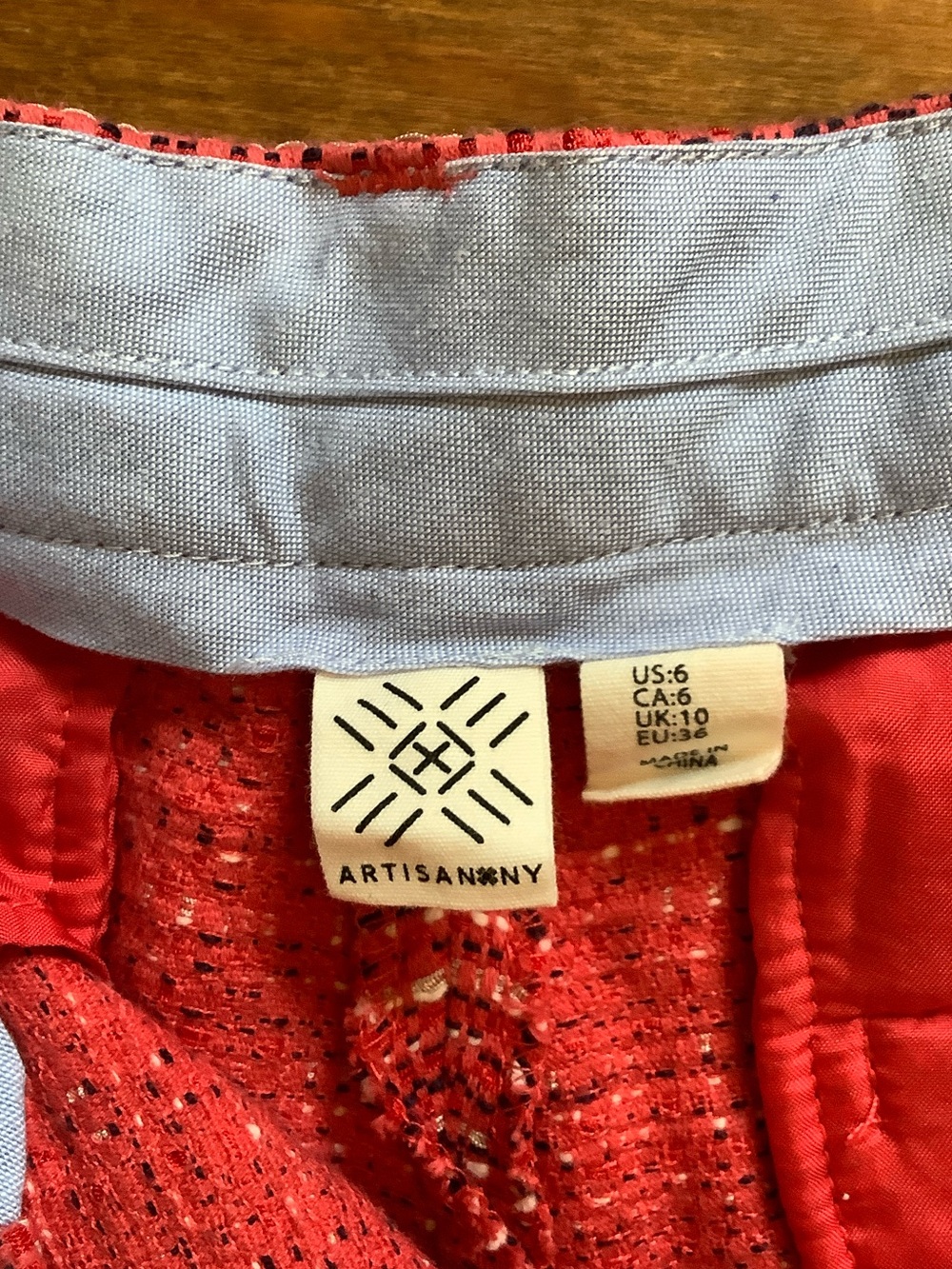 Artisan Ny Retro Low Rise Pink Shorts - Picture 8 of 8